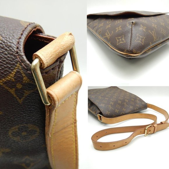 Louis Vuitton Monogram Musette Brown Shoulder Bag - Picture 5 of 8